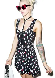 [Sourpuss Clothing] Knocked Out Skater Dress