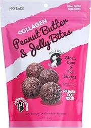Mimi & Munch Collagen Peanut Butter and Jelly Bites Dog Treats 150 g