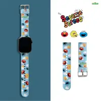 在飛比找Yahoo!奇摩拍賣優惠-最新的時尚芝麻街卡通蘋果手錶帶 6 Se 38 40 42 