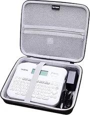 LTGEM Case Compatible with Brother P-Touch PT- D610BT / PT-D410 / PT-D460BT / PTD600 / PTD400AD Label Maker, Gray