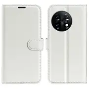 Phone Stand Wallet Cover for OnePlus 11 5G,Litchi Texture Book Style PU Leather Phone Flip Case
