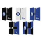 OFFICIAL INTER MILAN BADGE LEATHER BOOK WALLET CASE FOR APPLE iPOD TOUCH MP3