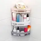 1 Pc Triangle Rack Bathroom Storage Rack Kitchen Bathroom Toiletries Shelf