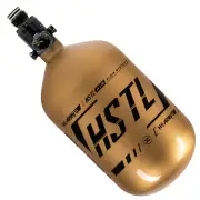 HK Army 68ci 4500psi HSTL HPA Tank - Standard Regulator - Tri - Gold / Black