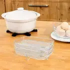 3 Pieces Air Fryer Racks for Baking Roasting Grilling Tray
