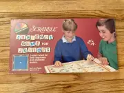 Vintage Selchow & Righter Scrabble Sentence Game For Juniors 1987 New