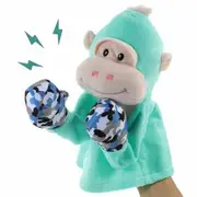 Plush Animal Hand Puppets Boxing Kids Monkey Playtime Animal Birthday Christmas Gifts