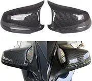 for B&MW 5 Series F10 F11 2010 2011 2012 2013 Car Rearview Mirror Cover Side Wing Protect Frame Covers Side Mirror Cap Cover Auto Accessories