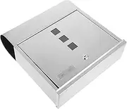 TEHAUX Wall Mount Mailbox Durable Outdoor Letter Box with Lock for Home and Office Use Secure Design for Daily Correspondence and Suggestions