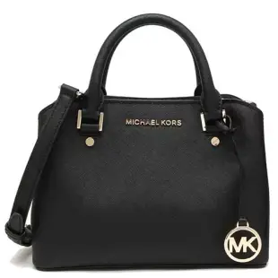 MICHAEL KORS 防刮兩用三層包-黑色黑色