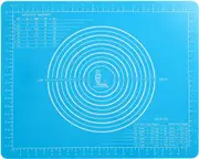 pastry Mat for Non Stick Baking Mats, Dough Rolling Mat, Kneading/Fondant/Pie Crust Mat (20×28, Blue)
