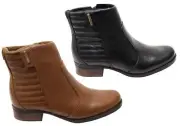 Brand New Pegada Dulce Womens Comfortable Brazilian Leather Ankle Boots