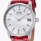 Mido Baroncelli Powermatic 80 Women's Watch Pearl Diamonds M007.207.16.106.00