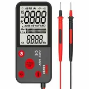 BSIDE Digital Multimeter, 3.5inch LCD 3-Line Display 9999 Counts True RMS Auto Ranging Pocket Ohmmeter Cap Hz Ohm Continuity Diode Voltage Tester with Flashlight