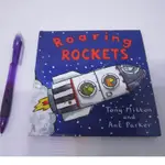 「二手書」ROARING ROCKETS  AMAZING MACHINES 精裝 TONY MITTON英文繪本