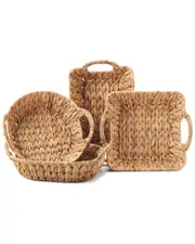 Two's Company Set of 4 Baskets In 4 Shapes