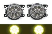 Front Fog Light Set LED Yellow For Suzuki SX4 S-Cross 13- Lamps Left Right