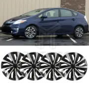 15" 4pcs Wheel Covers Snap On Hub Caps for Toyota Prius R15 Tire & Steel Wheel
