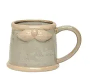 Harman Grey Gnome Christmas Holiday Coffee Tea Ceramic Gift Mug