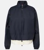 [Moncler] Moncler Janze cotton-blend twill down jacket UK 18 white