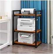 Printer Stand Printer Holder Printer Shelf 3-Tier Printer Stand Floor Printer Copier Storage Shelf Office Supplies Desktop Finishing Rack Printer Rack Printer Shelves