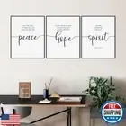 Romans 15 13 Bible Verse Wall Art Set of 3 Prints Scripture Quote Christian D