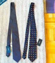Hugo Boss Two silk TIES NWT New silk Hugo Boss Ties with tags- sold together .