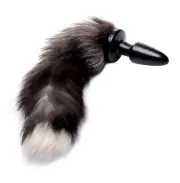 NEW Fox Bondage Fetish Cosplay Faux Fur Sex Toy BDSM Tail Anal Plug Butt Plug