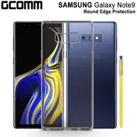 在飛比找ETMall東森購物網優惠-GCOMM Galaxy Note9 清透圓角防滑邊保護套 