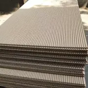 Wall panel Interior cladding battens MDF Ribbed 38mm Raw Ready for paint