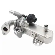 EGR Cooler for Navara D40 NP300 D23 Cabstar 2.5 147355X00B 147355X00A 14735-5X00A 14735-5X00B Silver
