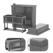 Jar Para Tincion De Portaobjeto Slide Rack Microscope Staining Station Baby