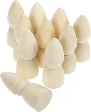 Vaguelly Create Your Own Art 10pcs Unfinished Wooden Peg Dolls DIY Craft for Boys and Girls Adults