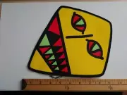 * 1 ABORIGINALS first nations indian tribe HOCKEY MASK PATCH CREST *