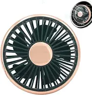Car Fan - Portable Cooler For Car Air Outlet - Small Cooler With Light, Automobile Ventilation Device For Camping Travel