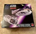 Star Wars The Power of the Force Dash Rendar's Outrider. NEW! Purple Beam Box