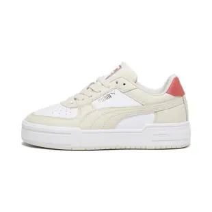 【PUMA】休閒鞋 運動鞋 板鞋 網球鞋型 女鞋 男鞋 CA Pro Classic 白米色 皮革(38019026)