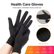 1 Pair Copper Infused Arthritis Compression Gloves Full Finger Joint Pain Relief