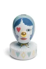Lladro - Golden Lustre Bud Vase - The Masquerade III - By Jaime Hayon
