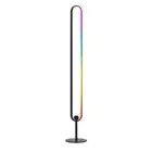 NNEDSZ RGB LED Floor Lamp Colour Light Stand Corner Mordern Living Room 118CM