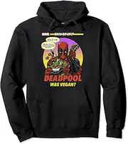 [Marvel] What If Deadpool Was Vegan Comic Cover Pullover Hoodie