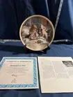 Jack Russell Terrier Vintage Royal Doulton Plate - “Breakfast in Bed”