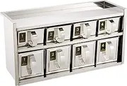 EBM 18-8 Drawer Type, Yakumi, 2 Tiers, 8 Pieces