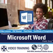 Learn Microsoft WORD 2013 & 2010 Training Tutorial DVD & Digital Course 7 Hours