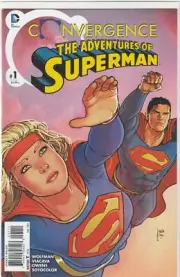 CONVERGENCE ADVENTURES OF SUPERMAN #1 (2015) 1ST PRINT ~ SUPERGIRL ~ UNREAD NM