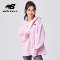 在飛比找momo購物網優惠-【NEW BALANCE】NB 連帽休閒外套_女裝_粉色_W