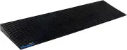 1.8" Rise Threshold Ramp,1500 LBS Capacity, 35.4" Wide Natural Rubber Power Whee