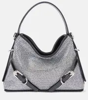 [Givenchy] Givenchy Voyou Nano embellished shoulder bag One Size silver
