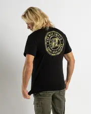[The Mad Hueys] The Mad Hueys Men's H Series T-Shirt in Black Size Medium M Black