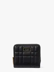 Evelyn Quilted Small Bifold Wallet